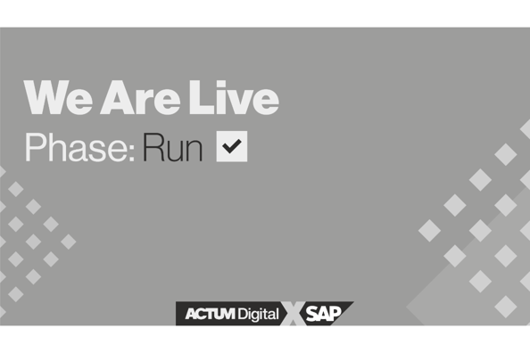We Are Live - Phase: Run