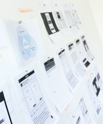 Übersicht zum Whiteboard der Business-App