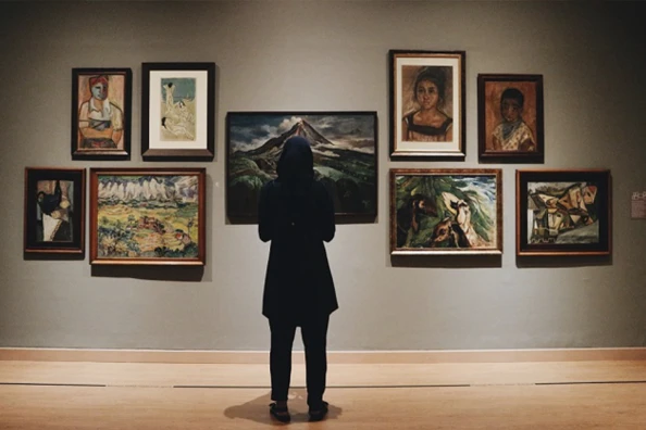 Christies paintings in gallery