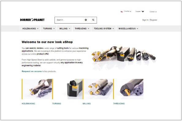 Dormet Pramet e-commerce 